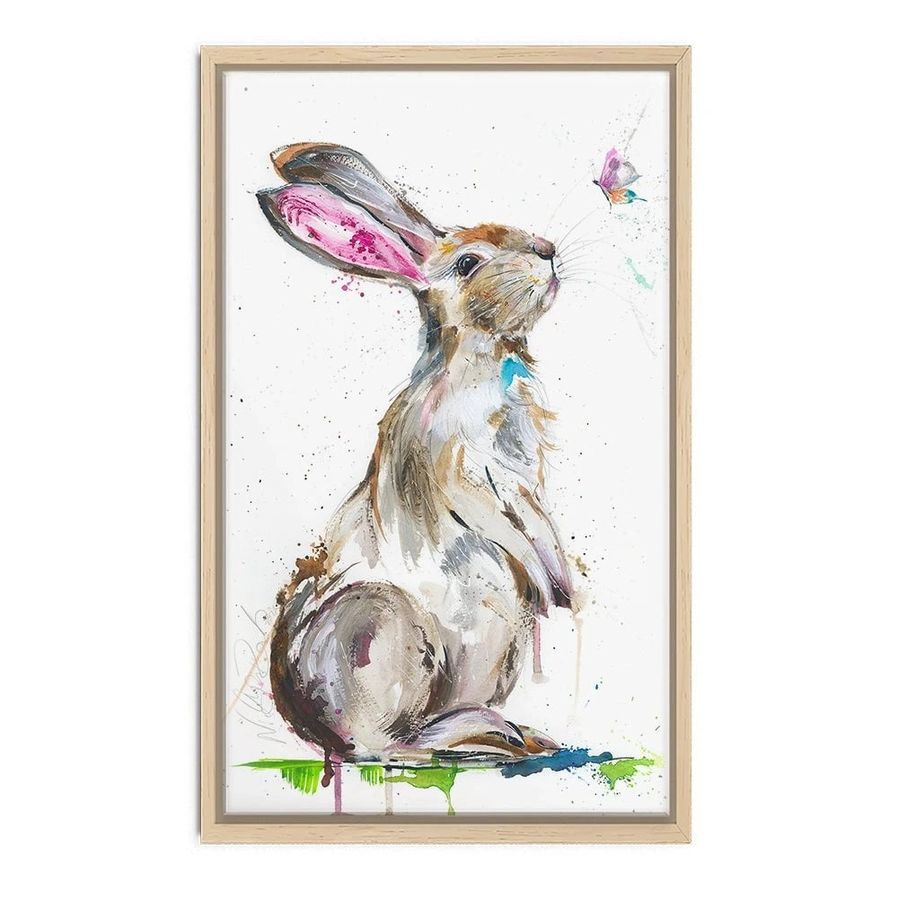 Let's Be Friends Canvas Print Let's Be Friends Canvas Print wall art product Nicola Jane Rowles