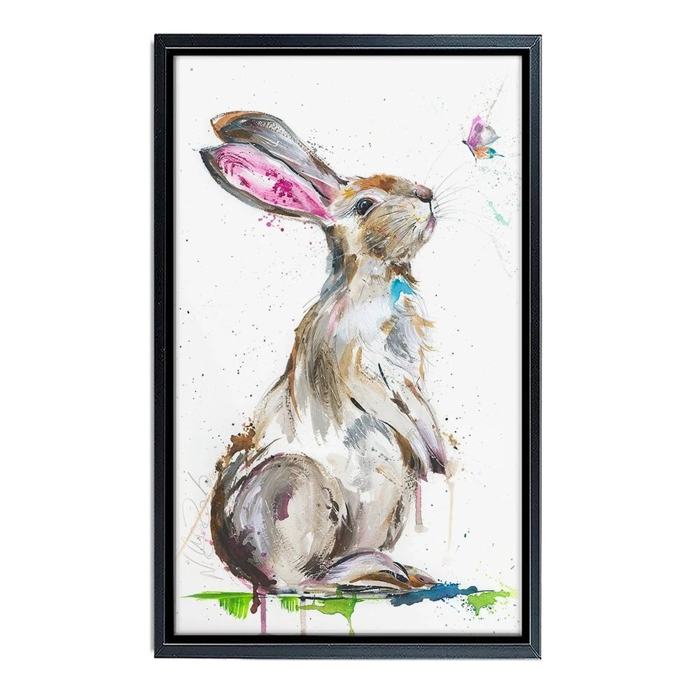 Let's Be Friends Canvas Print Let's Be Friends Canvas Print wall art product Nicola Jane Rowles