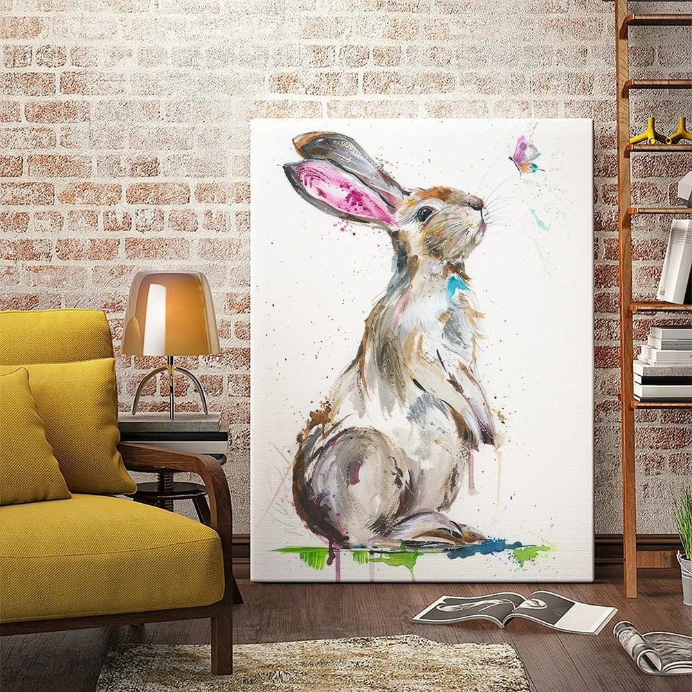 Let's Be Friends Canvas Print Let's Be Friends Canvas Print wall art product Nicola Jane Rowles
