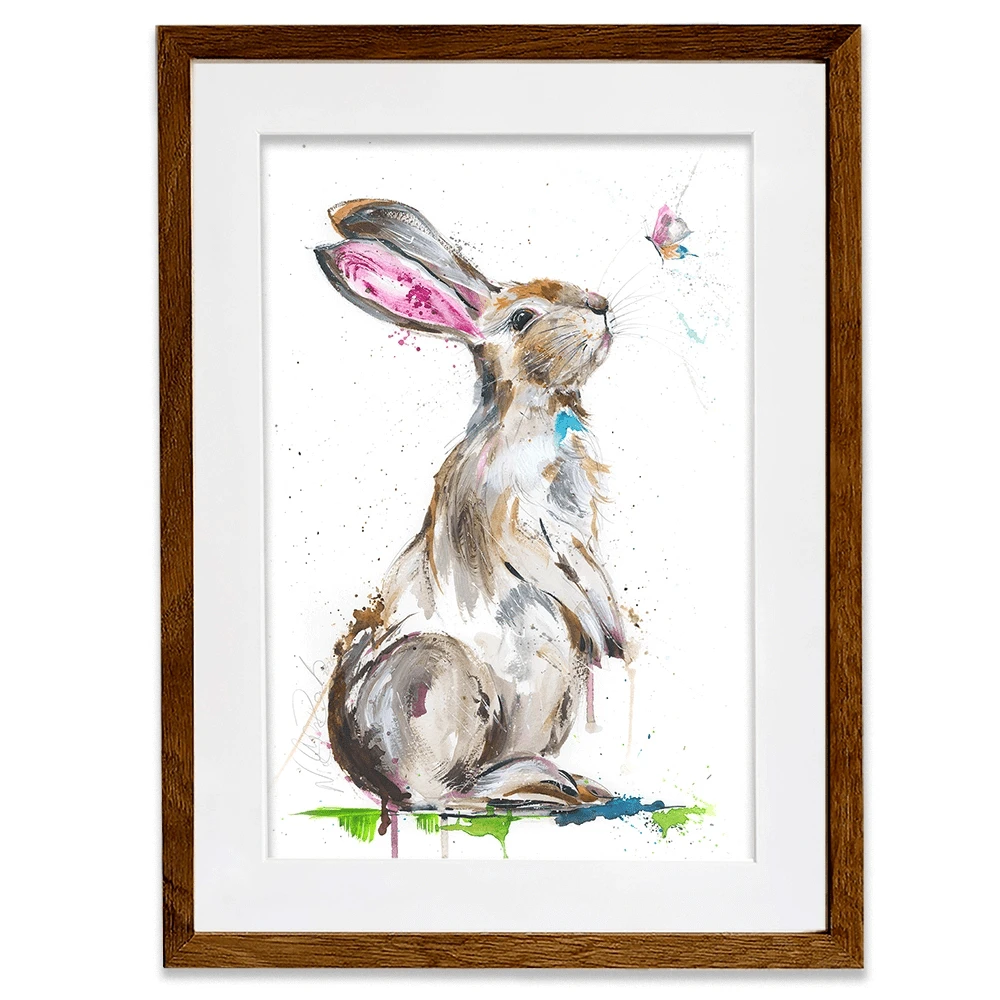 Let's Be Friends Framed Art Print Let's Be Friends Framed Art Print wall art product Nicola Jane Rowles