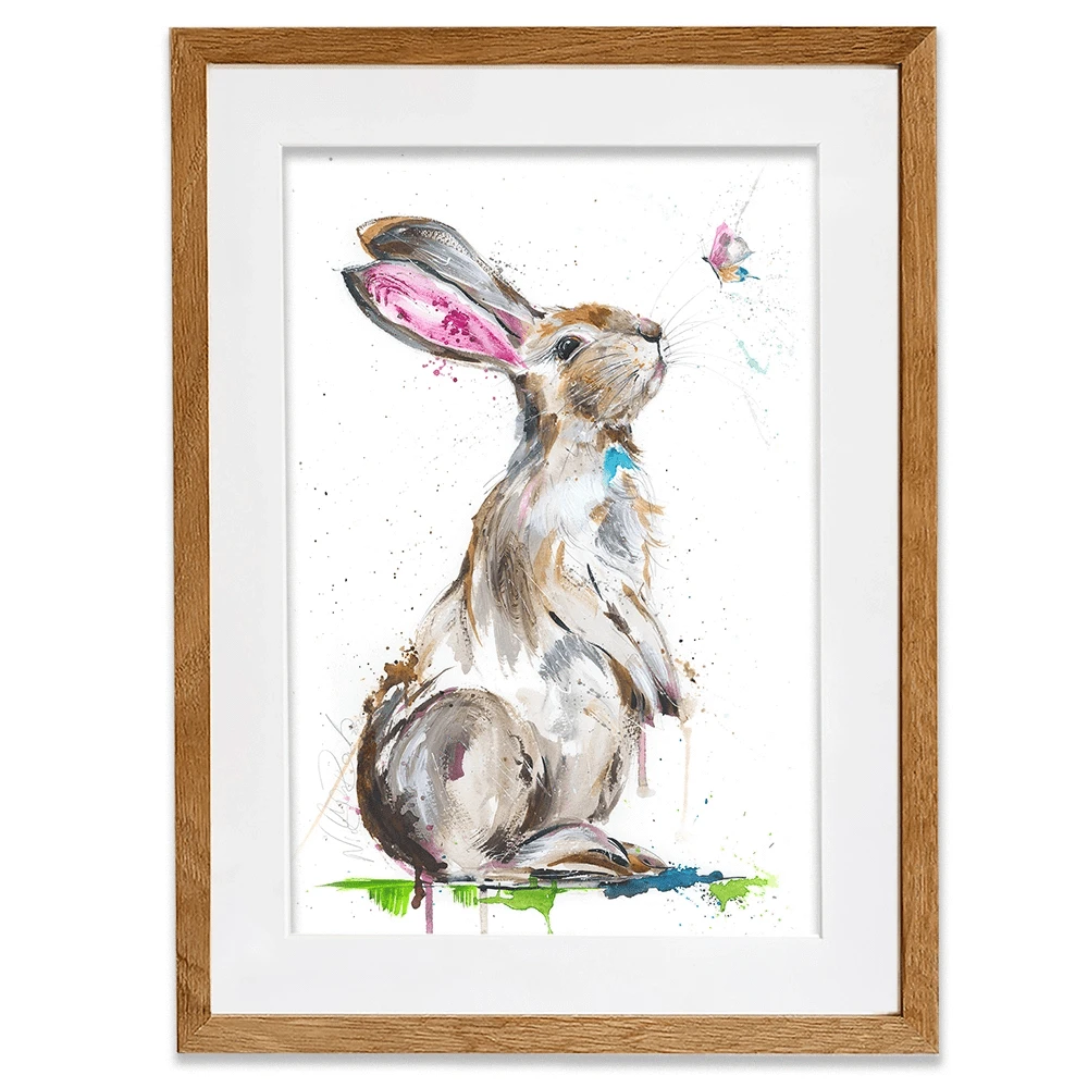 Let's Be Friends Framed Art Print Let's Be Friends Framed Art Print wall art product Nicola Jane Rowles