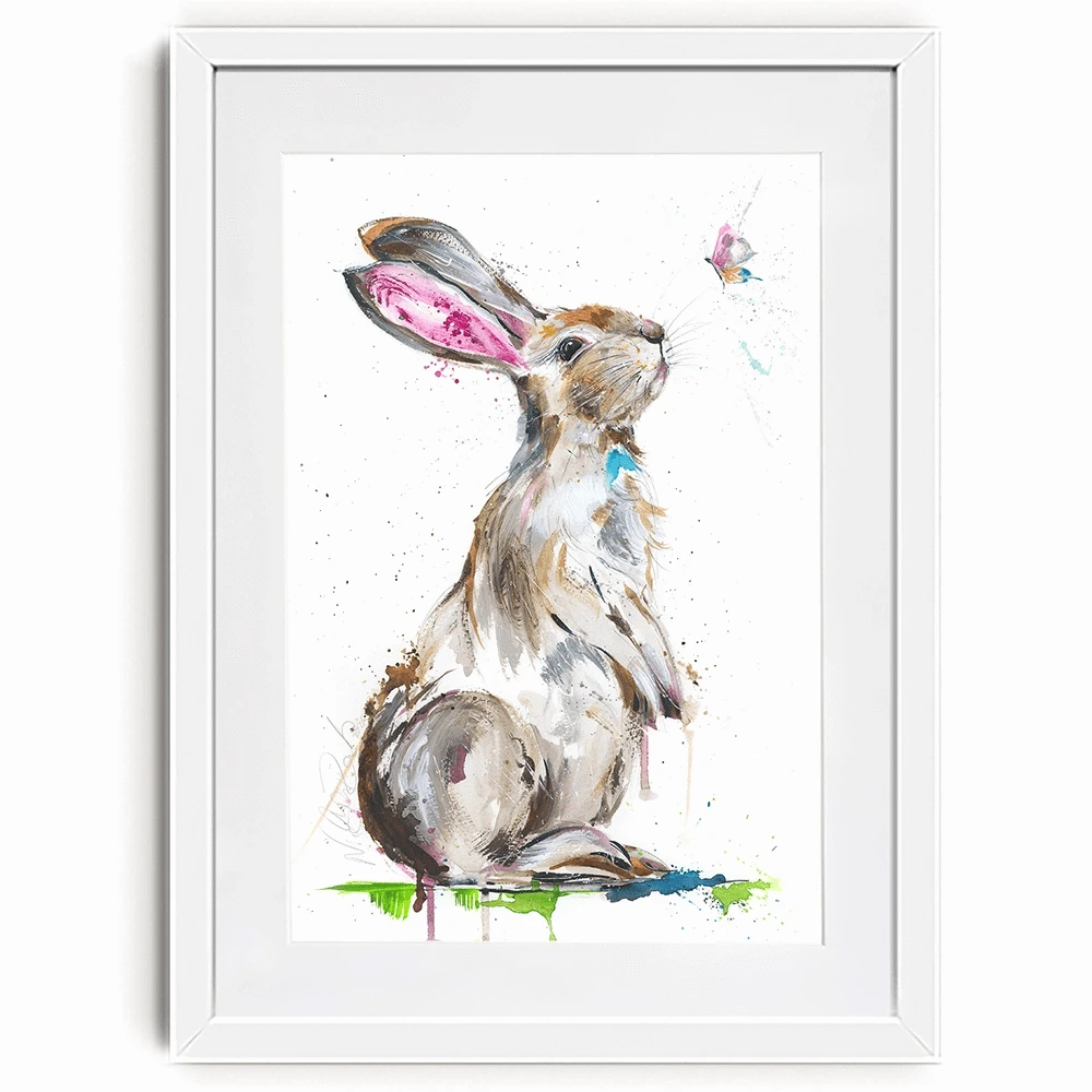 Let's Be Friends Framed Art Print Let's Be Friends Framed Art Print wall art product Nicola Jane Rowles