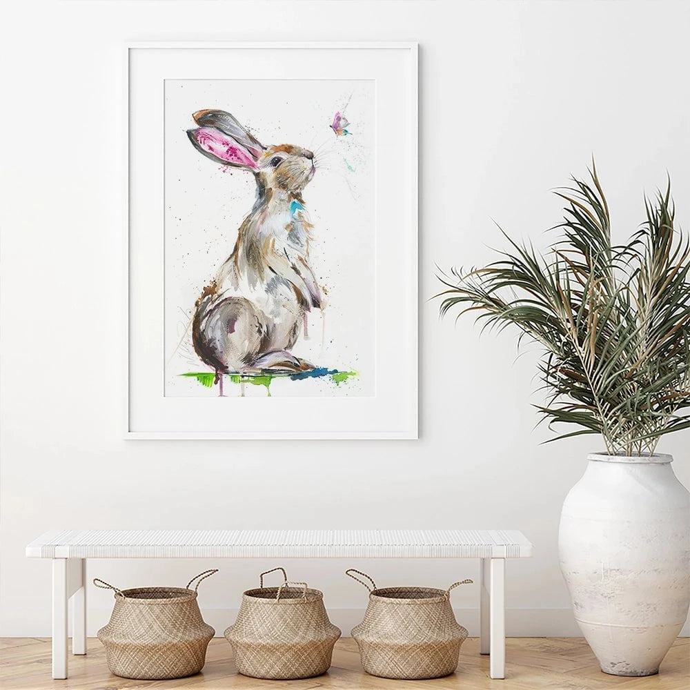 Let's Be Friends Framed Art Print Let's Be Friends Framed Art Print wall art product Nicola Jane Rowles