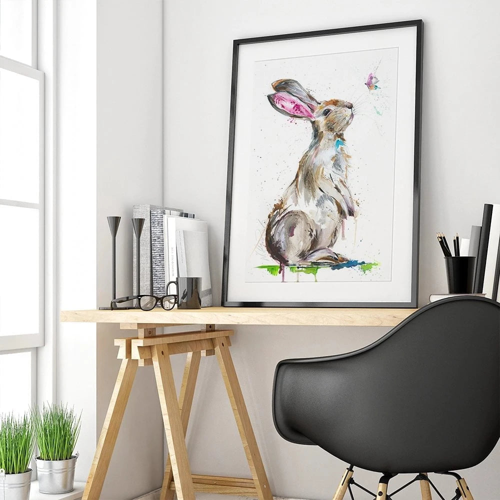 Let's Be Friends Framed Art Print Let's Be Friends Framed Art Print wall art product Nicola Jane Rowles