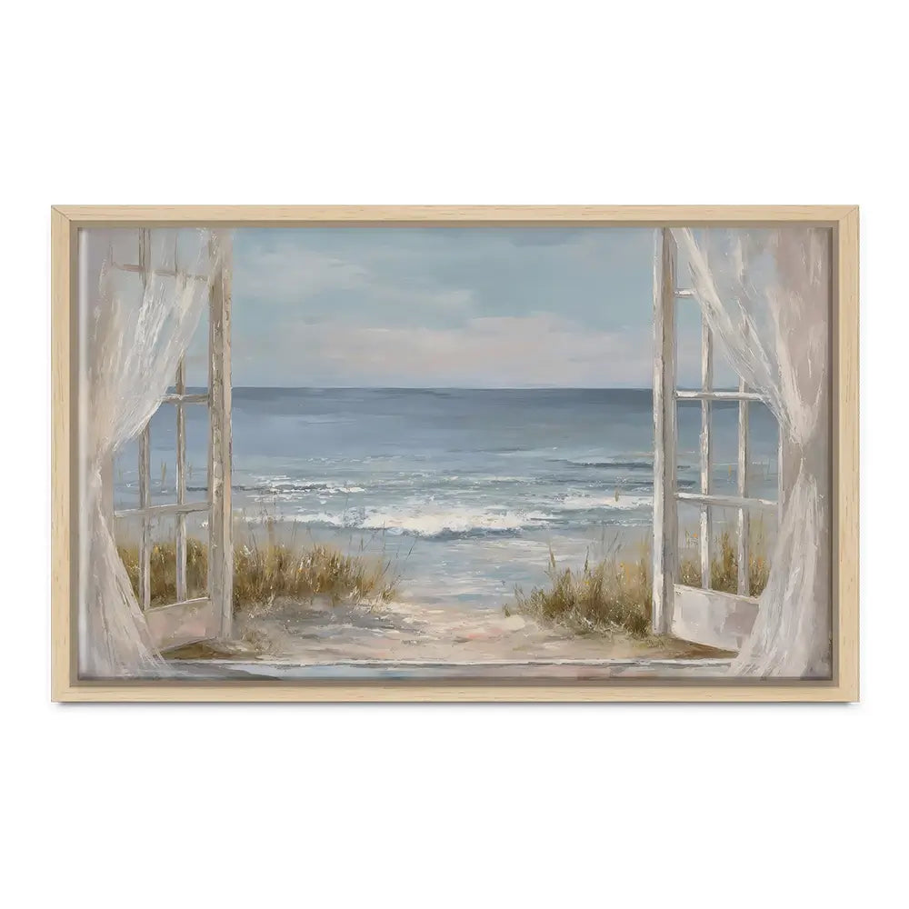 Let's Go To The Beach Oversized Canvas Print Let's Go To The Beach Oversized Canvas Print wall art product Art Print Shop