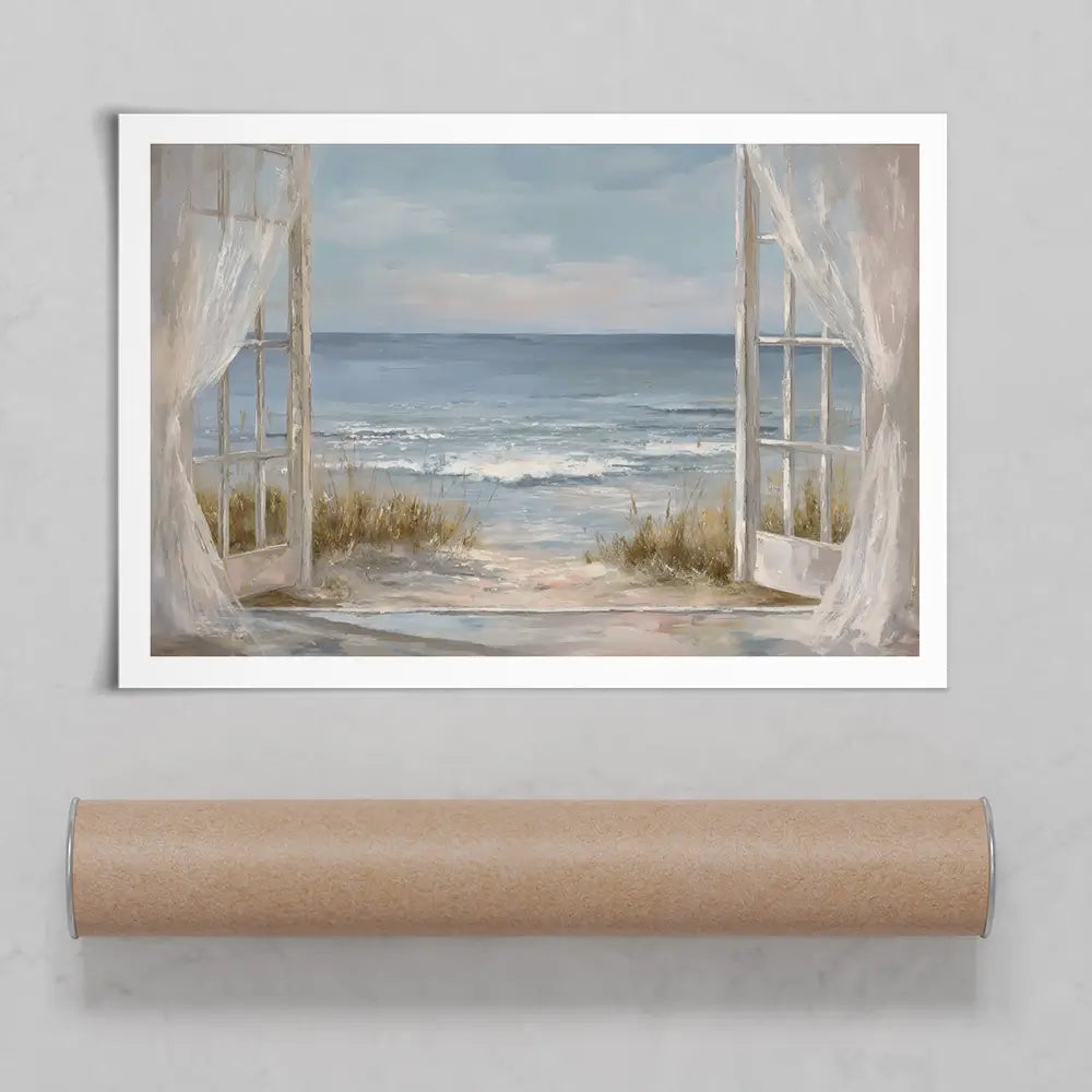 Lets Go To The Beach Art Print Lets Go To The Beach Art Print wall art product Petal Prints Design - Independent