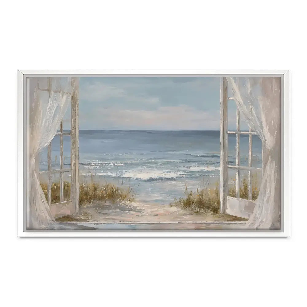 Lets Go To The Beach Canvas Print Lets Go To The Beach Canvas Print wall art product Petal Prints Design - Independent