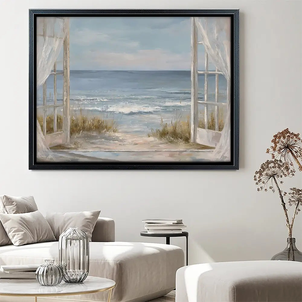 Lets Go To The Beach Canvas Print Lets Go To The Beach Canvas Print wall art product Petal Prints Design - Independent