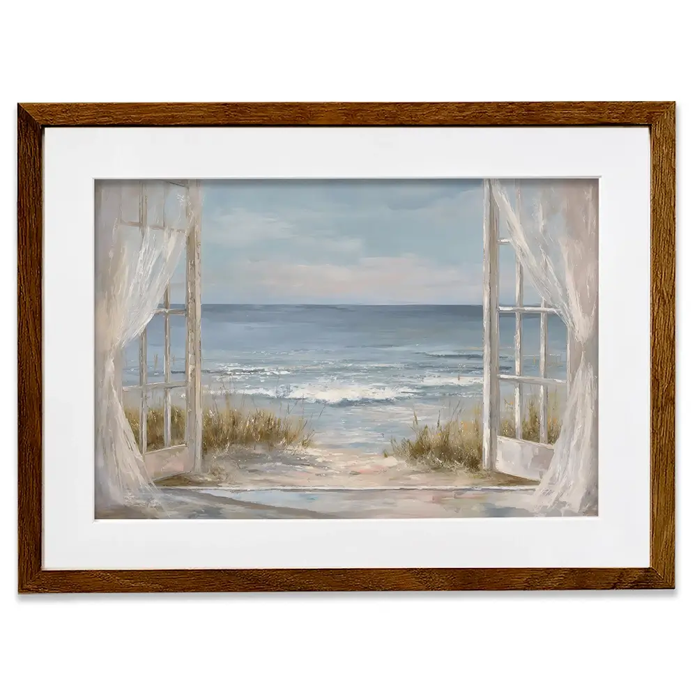 Lets Go To The Beach Framed Art Print Lets Go To The Beach Framed Art Print wall art product Petal Prints Design - Independent