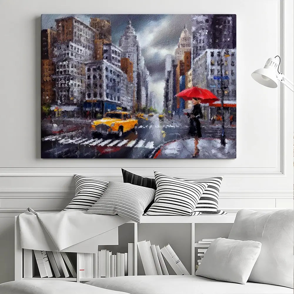 Life In The City Canvas Print Life In The City Canvas Print wall art product Art Print Shop
