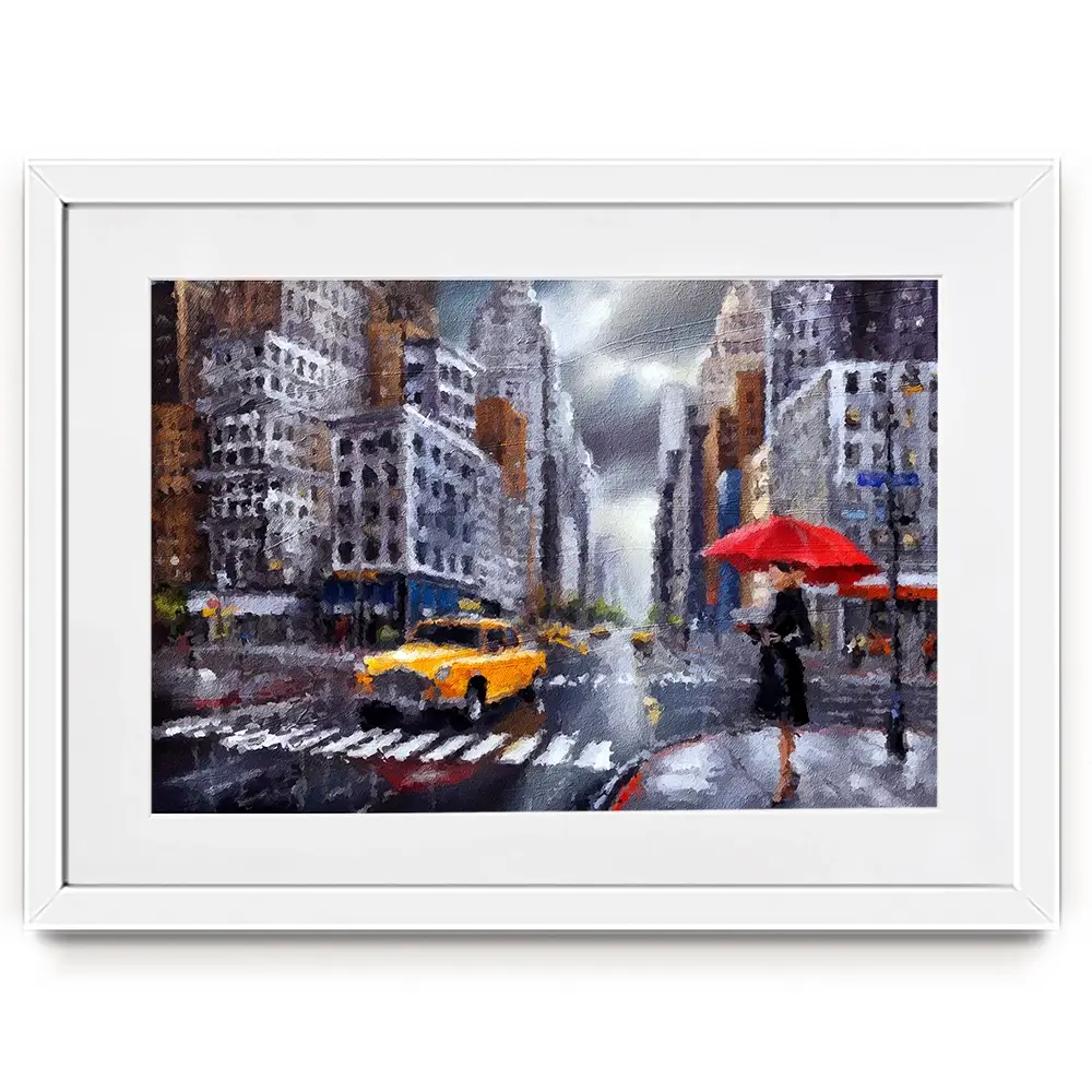 Life In The City Framed Art Print Life In The City Framed Art Print wall art product Art Print Shop