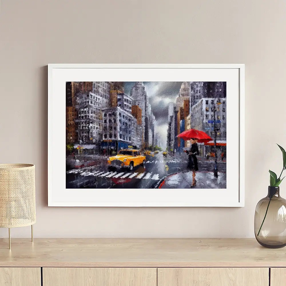 Life In The City Framed Art Print Life In The City Framed Art Print wall art product Art Print Shop