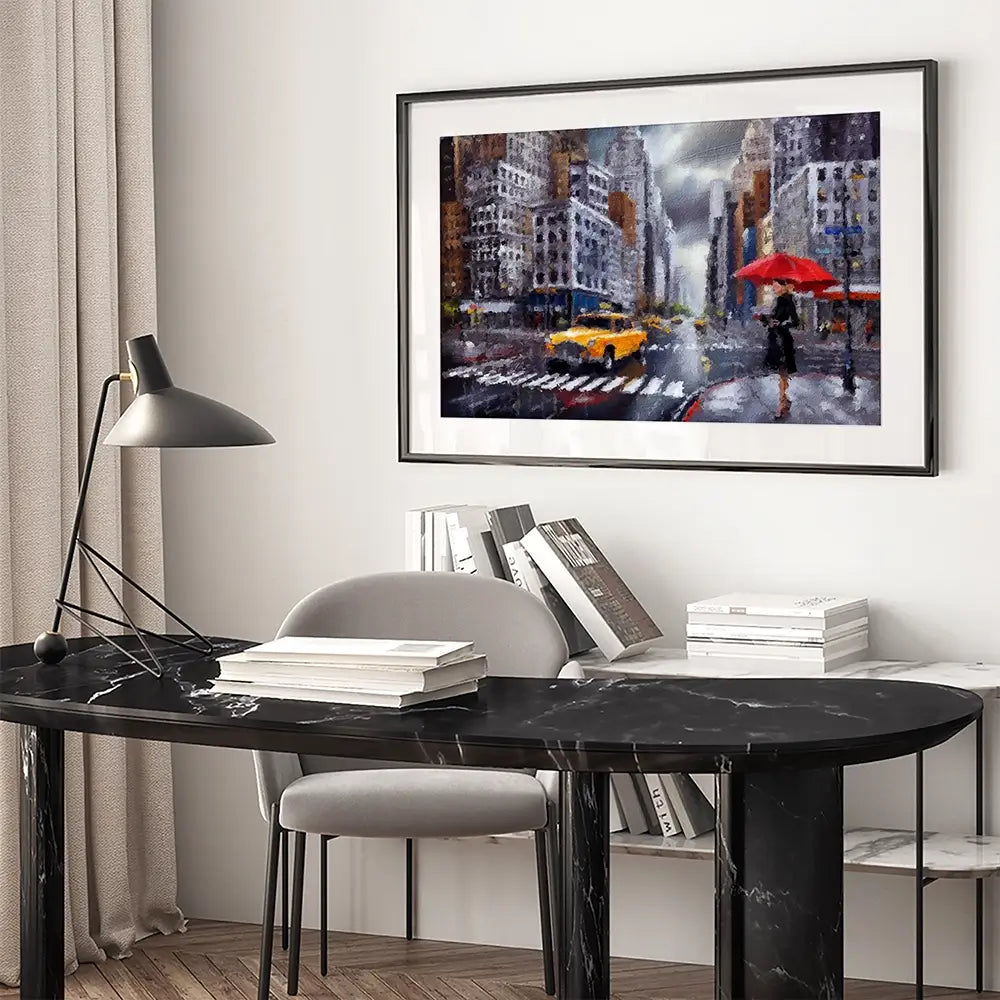 Life In The City Framed Art Print Life In The City Framed Art Print wall art product Art Print Shop