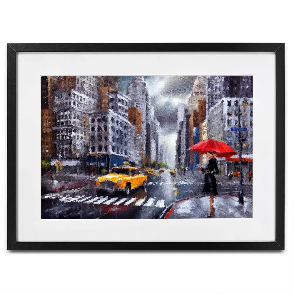 Life In The City Framed Art Print Life In The City Framed Art Print wall art product Art Print Shop