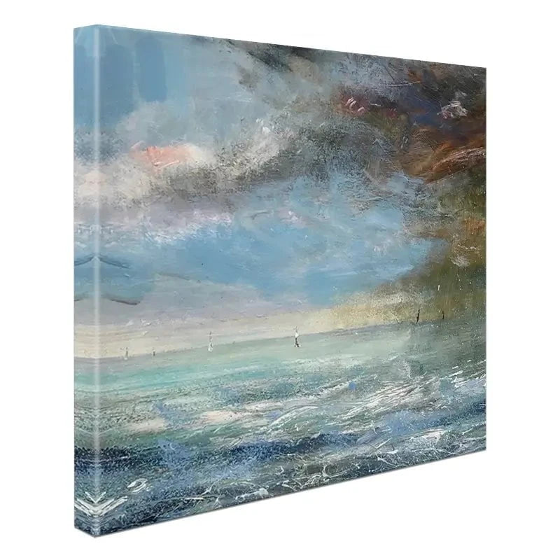 Light And Dark Sea Canvas Print Light And Dark Sea Canvas Print wall art product Craig Askew