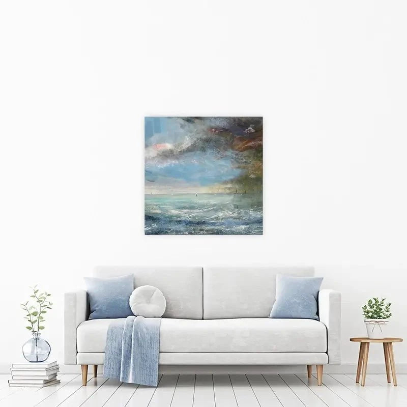 Light And Dark Sea Canvas Print Light And Dark Sea Canvas Print wall art product Craig Askew