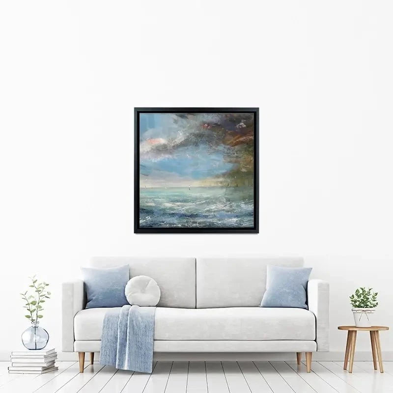 Light And Dark Sea Canvas Print Light And Dark Sea Canvas Print wall art product Craig Askew