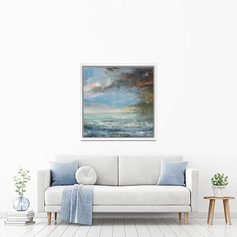 Light And Dark Sea Canvas Print Light And Dark Sea Canvas Print wall art product Craig Askew