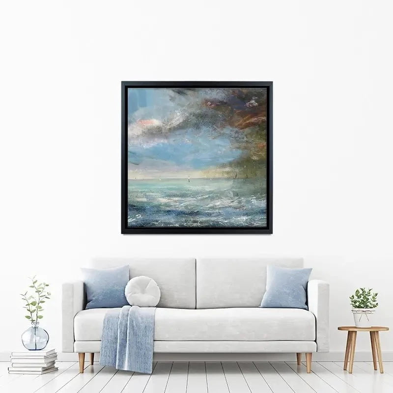 Light And Dark Sea Canvas Print Light And Dark Sea Canvas Print wall art product Craig Askew