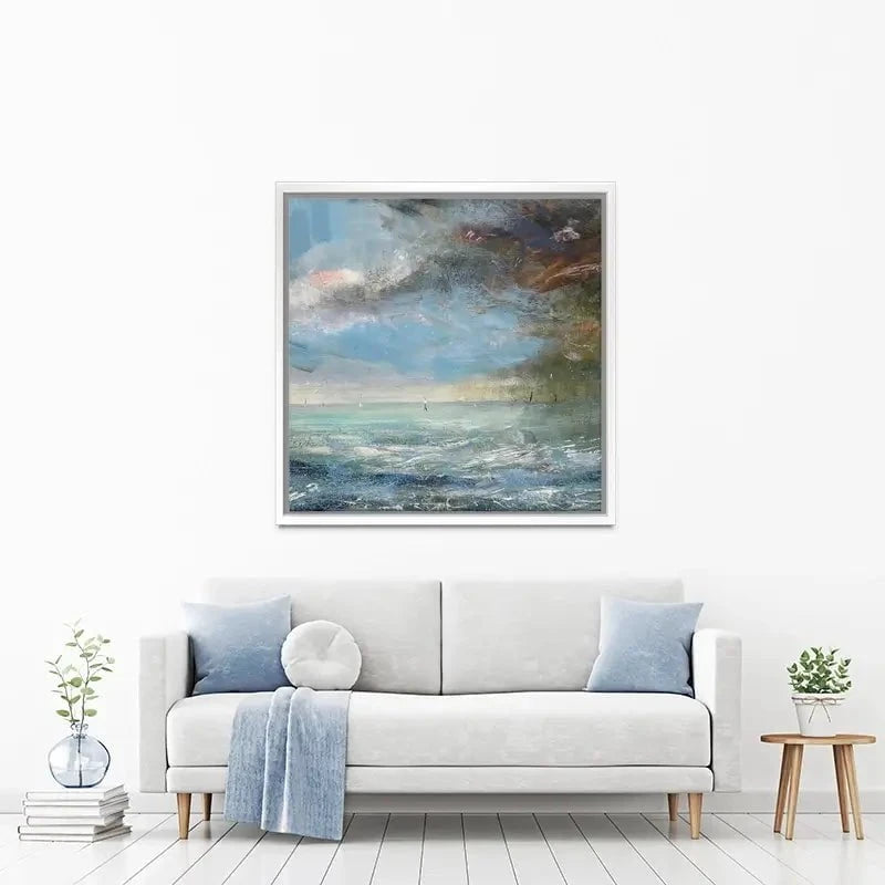 Light And Dark Sea Canvas Print Light And Dark Sea Canvas Print wall art product Craig Askew