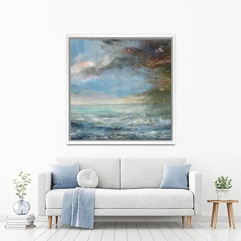 Light And Dark Sea Canvas Print Light And Dark Sea Canvas Print wall art product Craig Askew