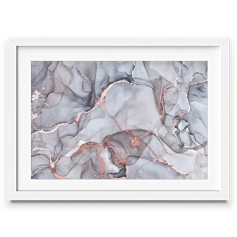 Light Grey Marble Framed Art Print Light Grey Marble Framed Art Print wall art product djero.adlibeshe yahoo.com / Shutterstock