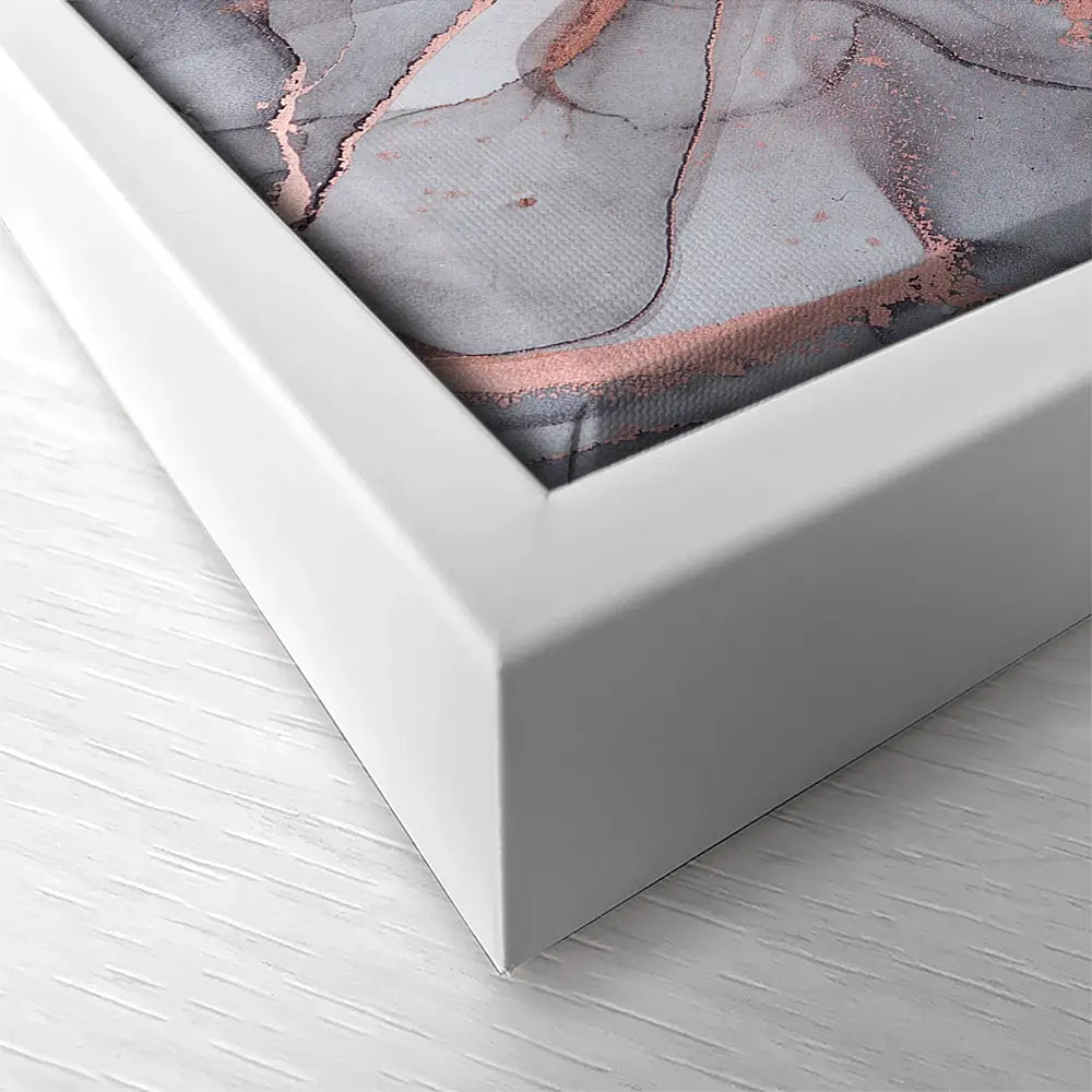 Light Grey Marble Square Canvas Print Light Grey Marble Square Canvas Print wall art product Art Print Shop