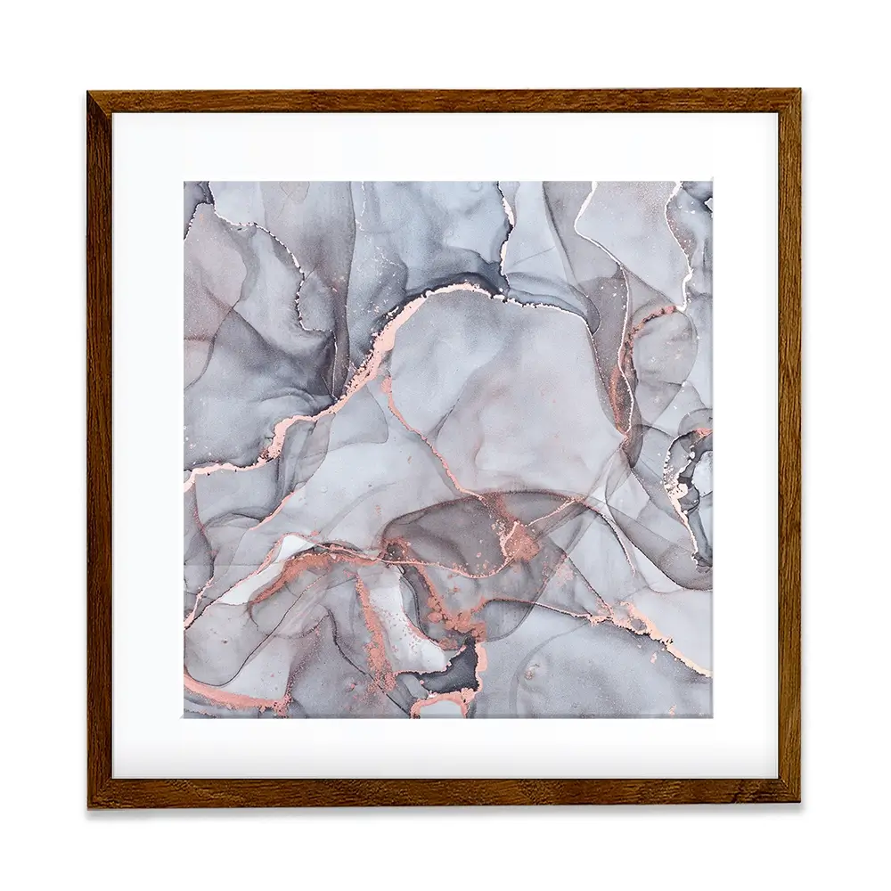Light Grey Marble Square Framed Art Print Light Grey Marble Square Framed Art Print wall art product Art Print Shop