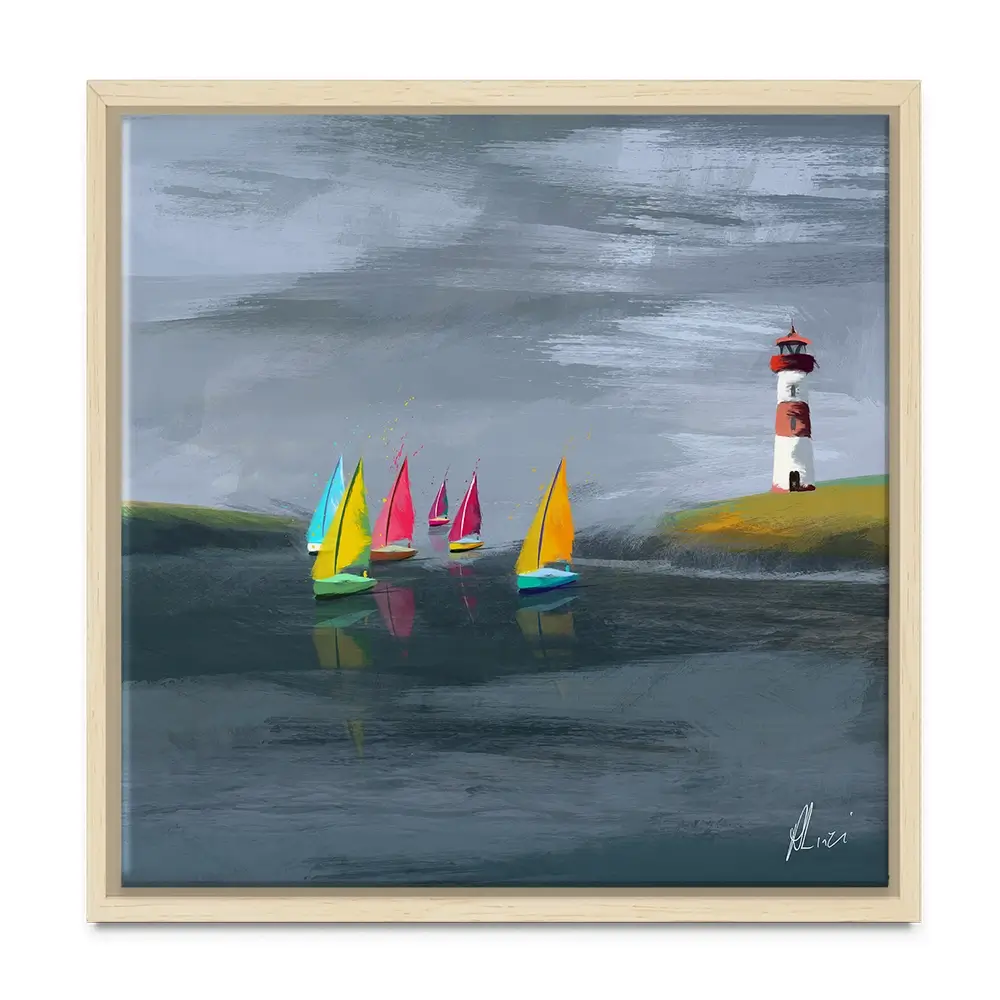 Lighthouse Canvas Print Lighthouse Canvas Print wall art product Aimee Linzi