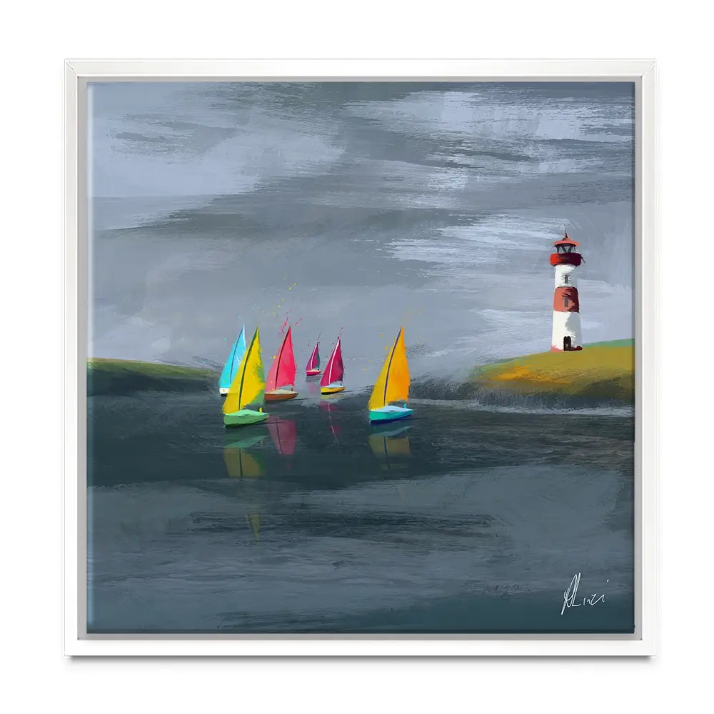 Lighthouse Canvas Print Lighthouse Canvas Print wall art product Aimee Linzi