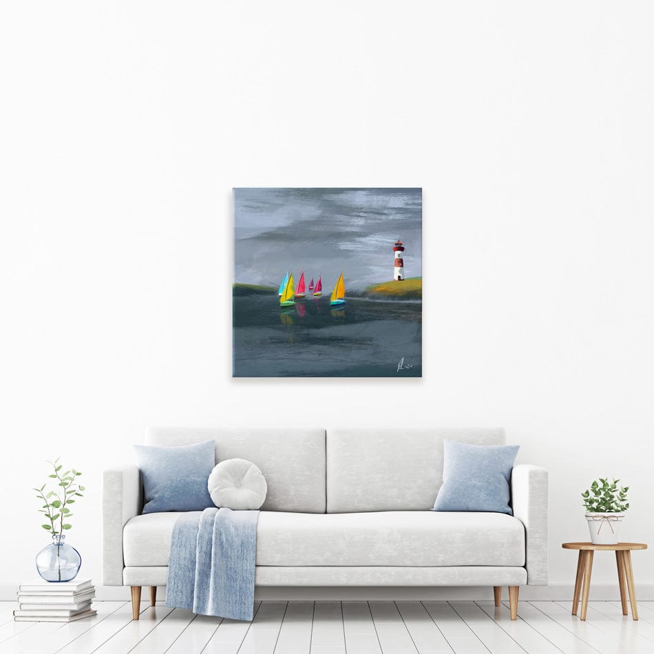 Lighthouse Canvas Print wall art product Aimee Linzi