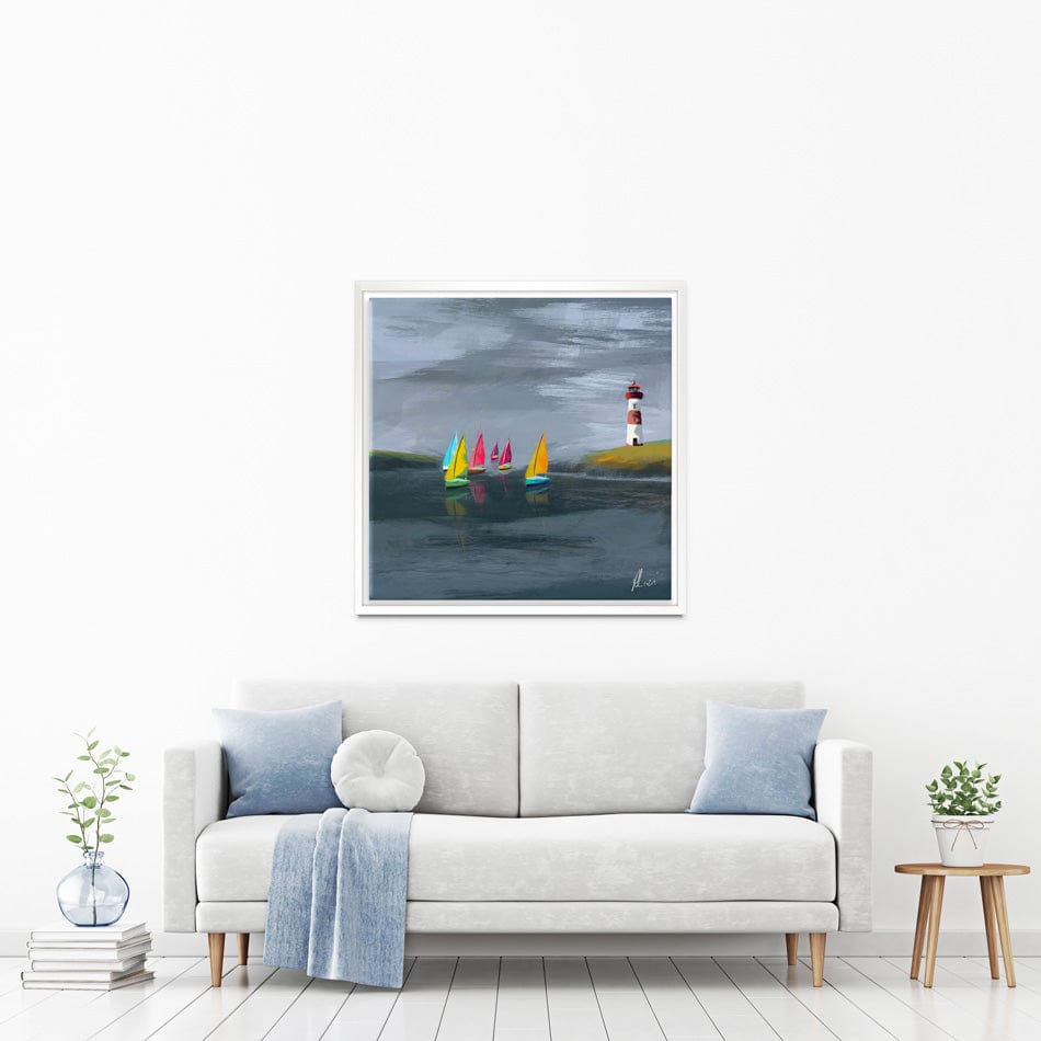 Lighthouse Canvas Print wall art product Aimee Linzi