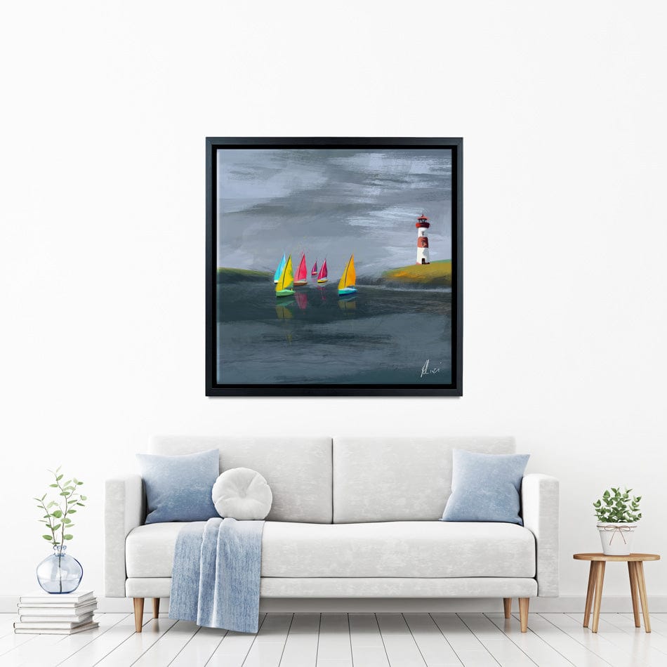 Lighthouse Canvas Print wall art product Aimee Linzi