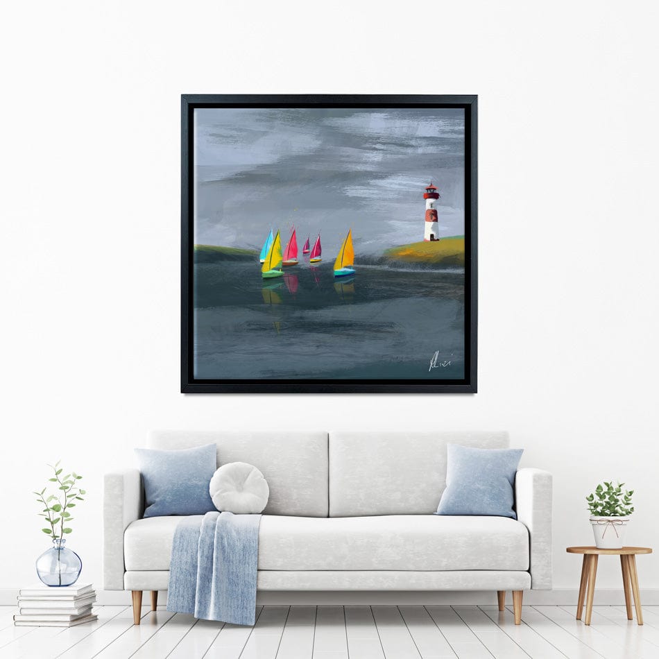 Lighthouse Canvas Print wall art product Aimee Linzi