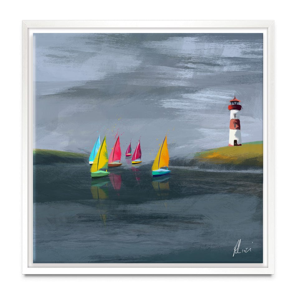 Lighthouse Canvas Print wall art product Aimee Linzi