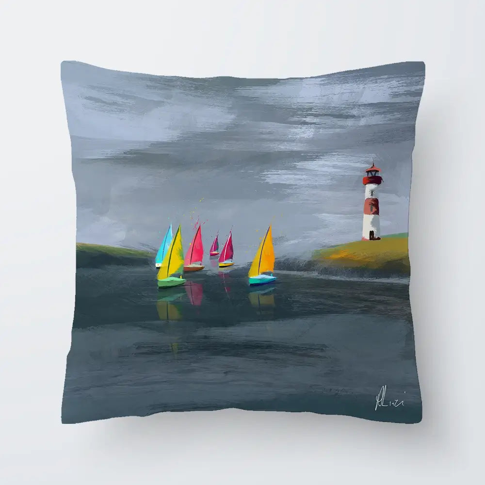 Lighthouse Cushion Lighthouse Cushion wall art product Aimee Linzi