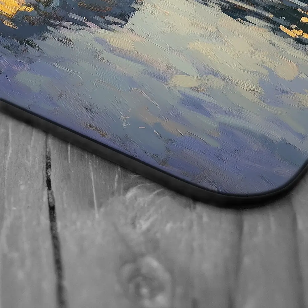 Lights In Windows Coaster Set Lights In Windows Coaster Set wall art product Tanya Ocean