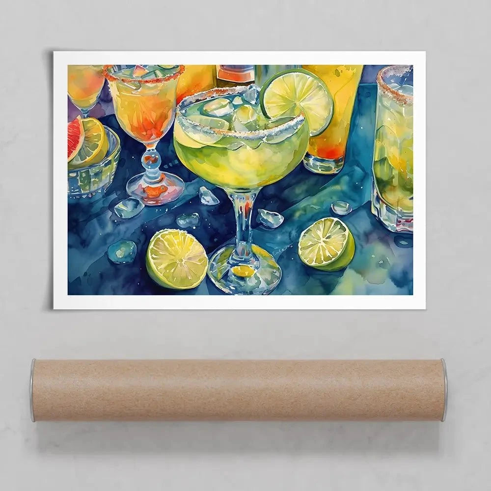 Lime Slice 2 Art Print Lime Slice 2 Art Print wall art product Art Print Shop