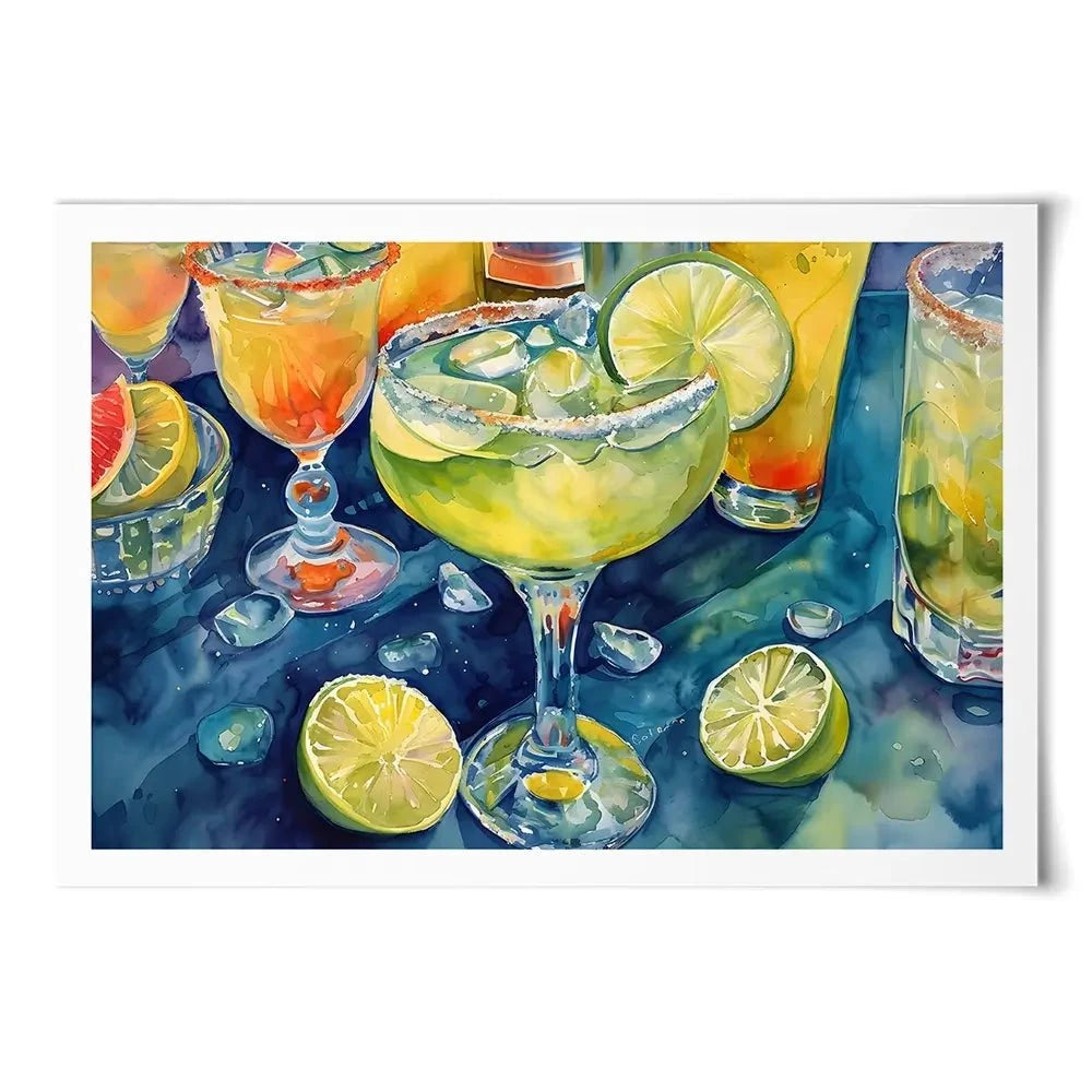 Lime Slice 2 Art Print Lime Slice 2 Art Print wall art product Art Print Shop