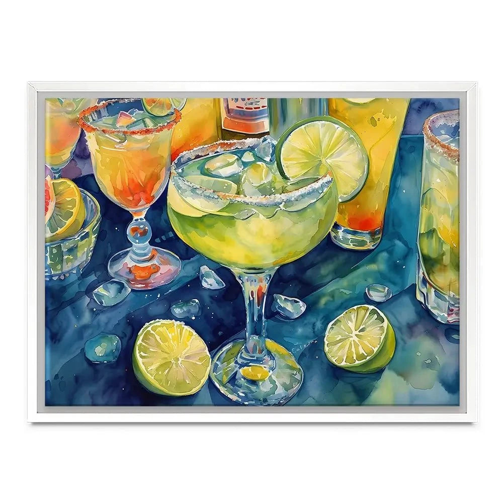 Lime Slice 2 Canvas Print Lime Slice 2 Canvas Print wall art product Art Print Shop