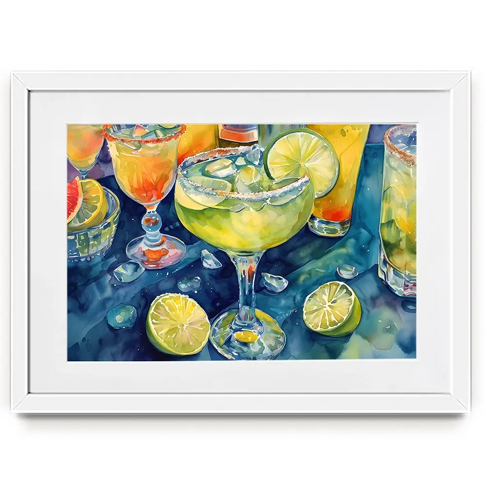 Lime Slice 2 Framed Art Print Lime Slice 2 Framed Art Print wall art product Art Print Shop