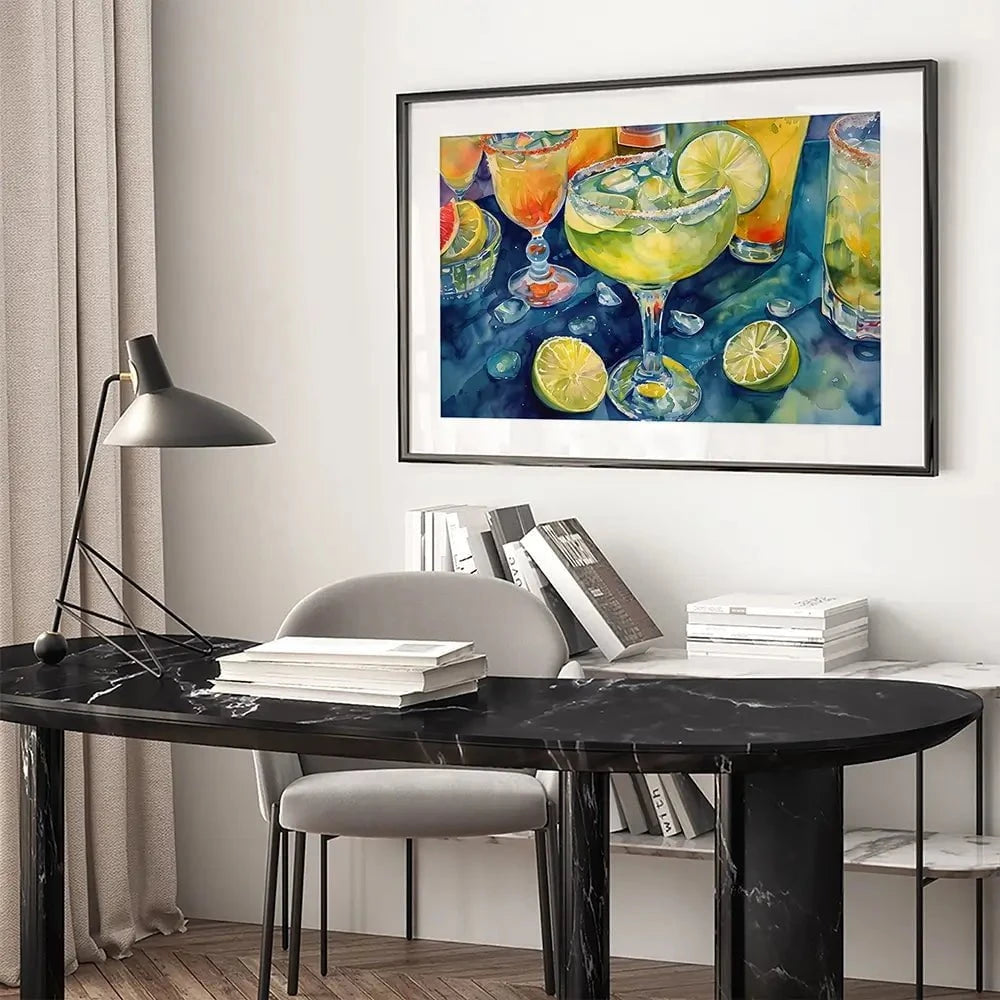 Lime Slice 2 Framed Art Print Lime Slice 2 Framed Art Print wall art product Art Print Shop