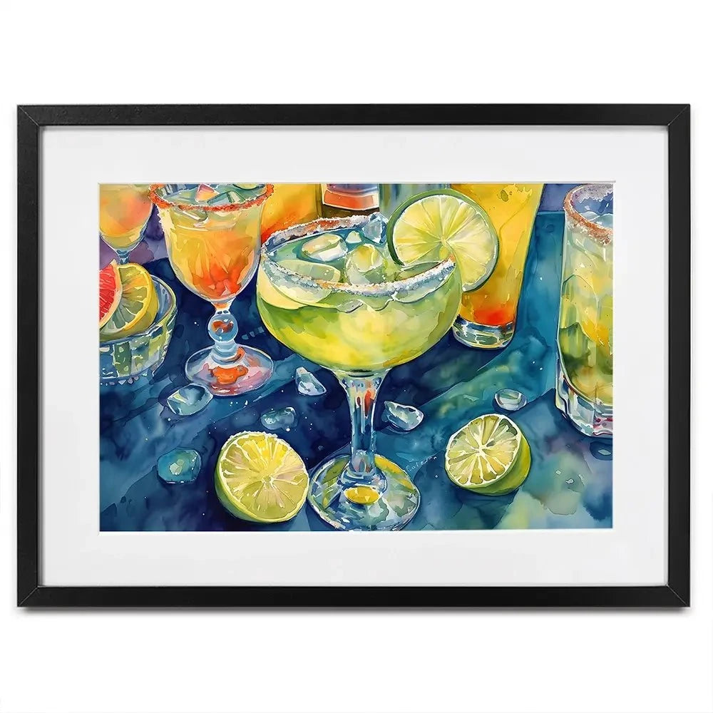 Lime Slice 2 Framed Art Print Lime Slice 2 Framed Art Print wall art product Art Print Shop