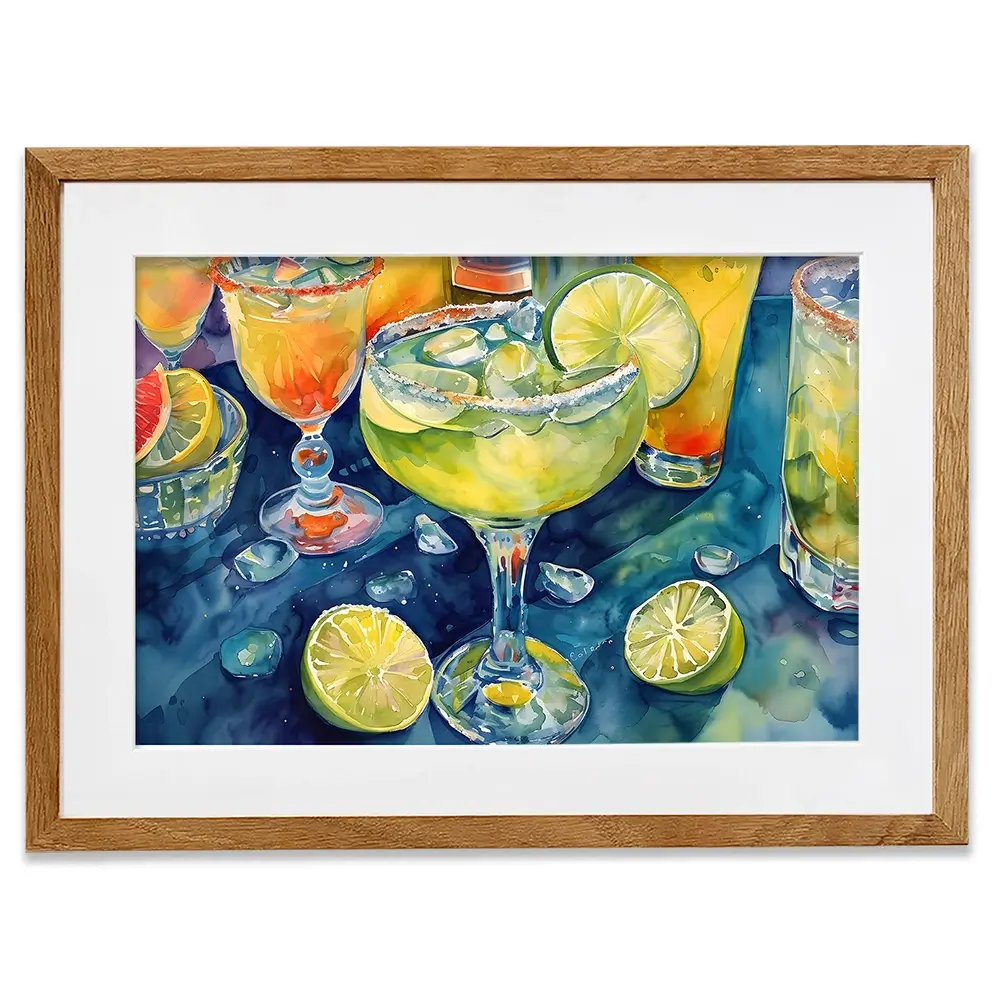 Lime Slice 2 Framed Art Print Lime Slice 2 Framed Art Print wall art product Art Print Shop