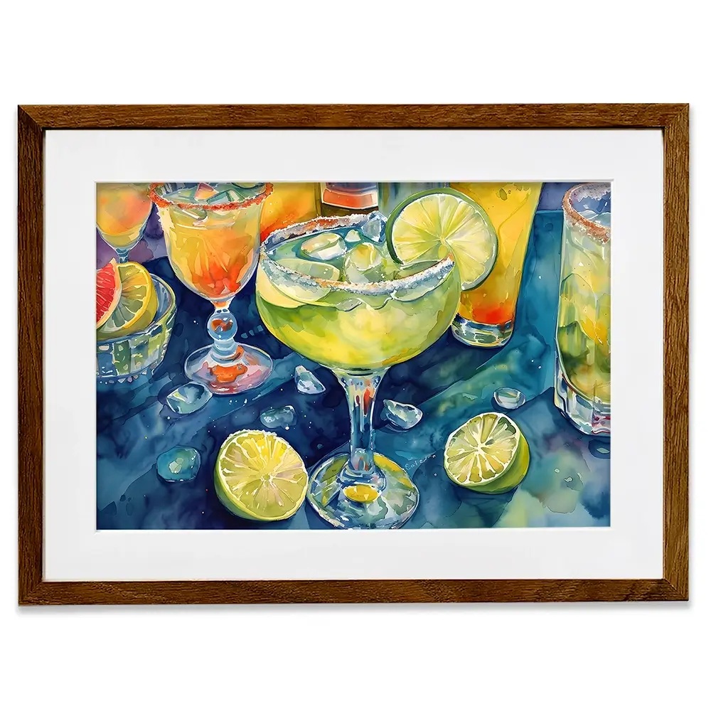 Lime Slice 2 Framed Art Print Lime Slice 2 Framed Art Print wall art product Art Print Shop