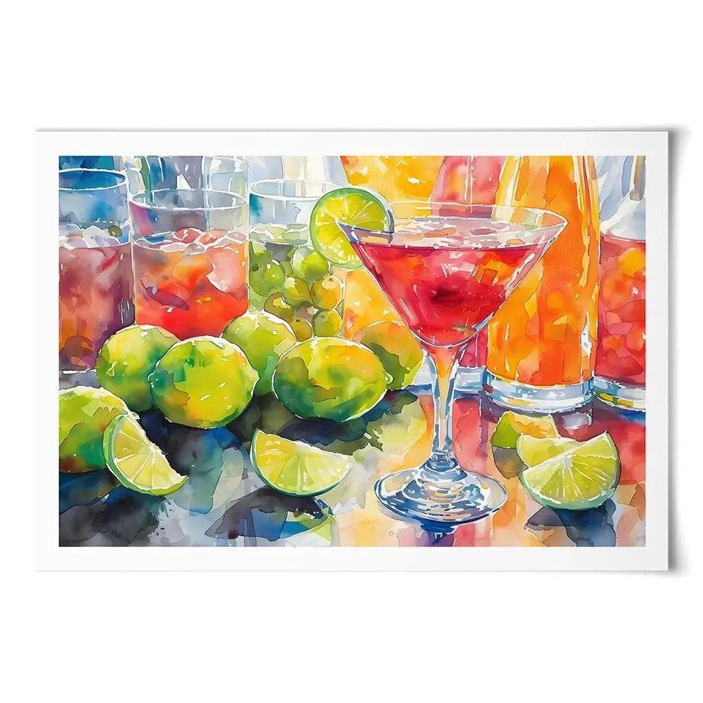 Lime Slice Art Print Lime Slice Art Print wall art product Art Print Shop