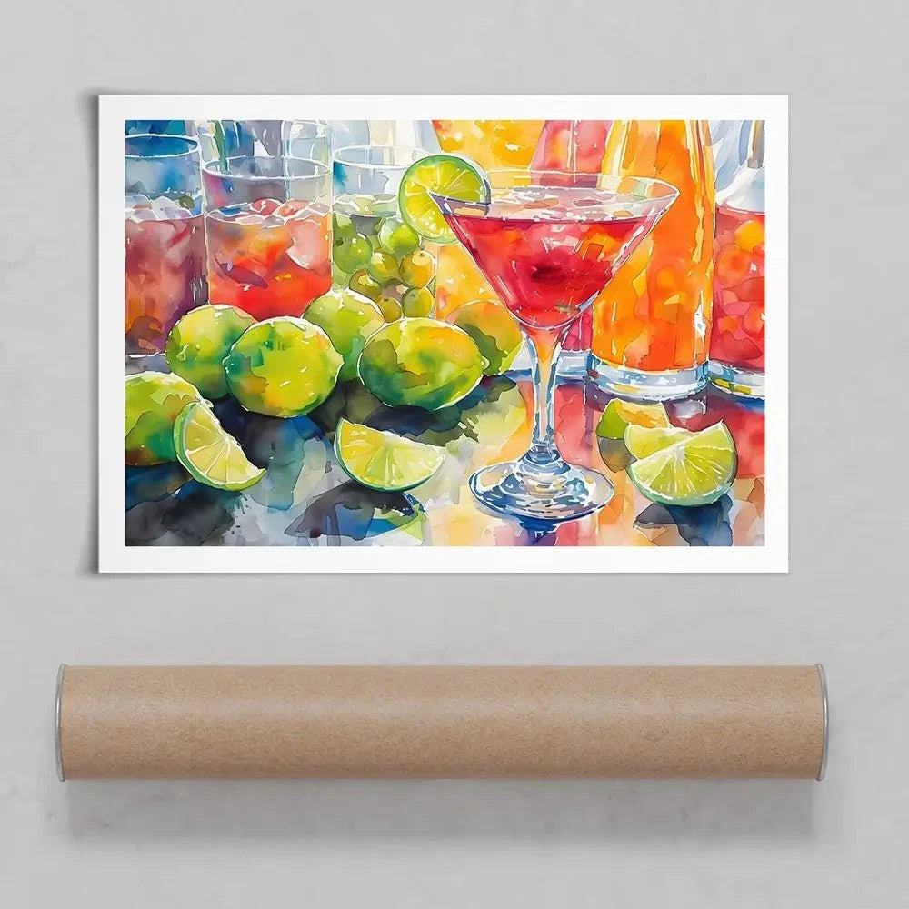 Lime Slice Art Print Lime Slice Art Print wall art product Art Print Shop
