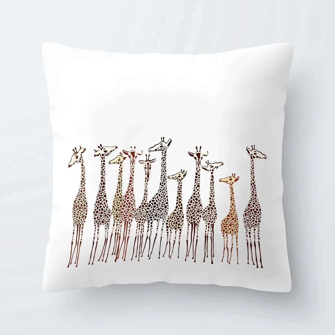 Line Of Giraffes Cushion Line Of Giraffes Cushion wall art product fresher / Shutterstock