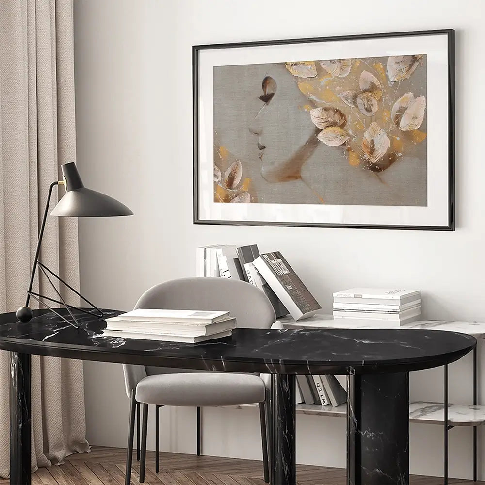 Linnen Sky Framed Art Print Linnen Sky Framed Art Print wall art product Studio Paint-ING
