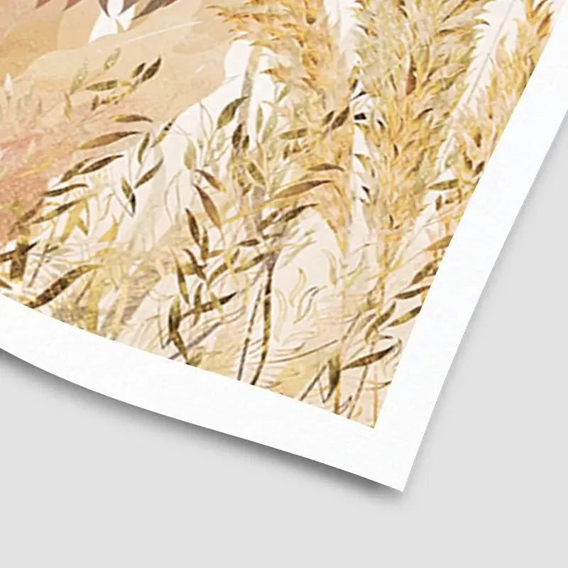 Lion In The Grass Art Print Lion In The Grass Art Print wall art product Sarah Manovski